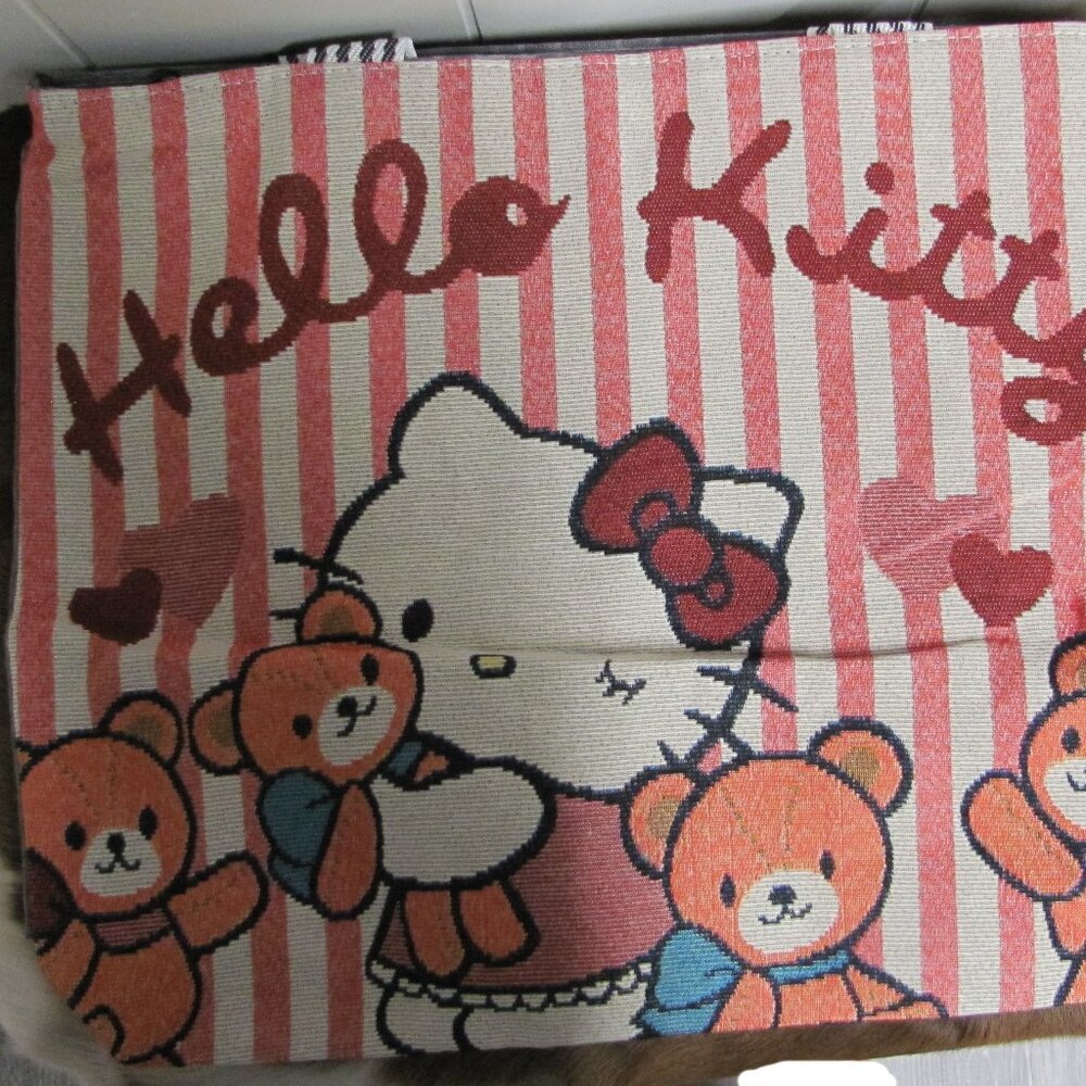 HELLO KITTY CANVAS TOTE NIP